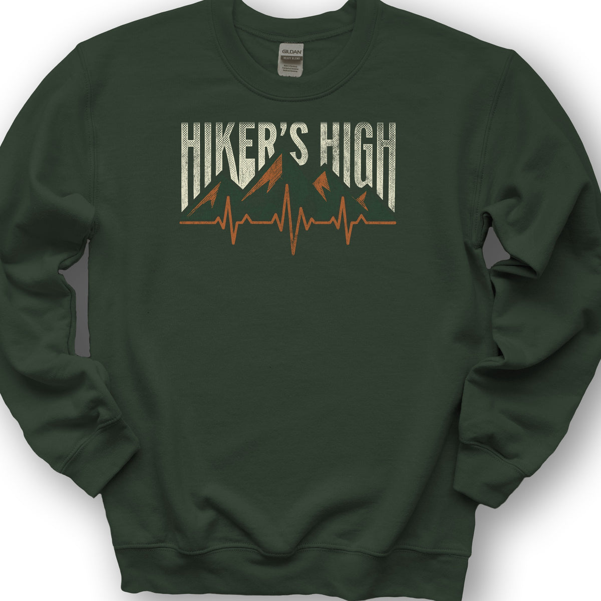 Hiker's High Sweatshirt - Forest Green