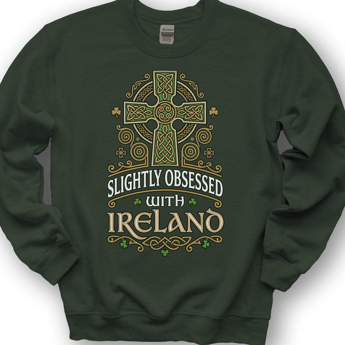 Obssessed With Ireland Sweatshirt - Forest Green