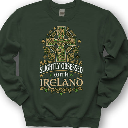 Obssessed With Ireland Sweatshirt - Forest Green