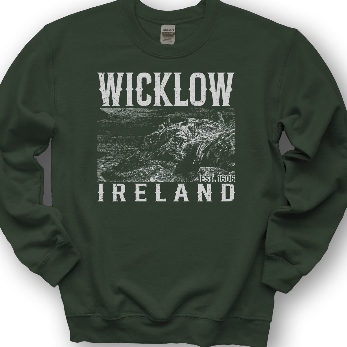 Wicklow Ireland Sweatshirt - Forest Green
