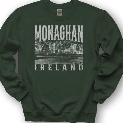 Monaghan Ireland Sweatshirt - Forest Green
