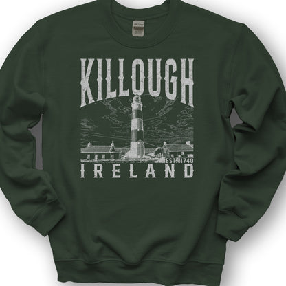 Killough Ireland Sketch Sweatshirt - Forest Green