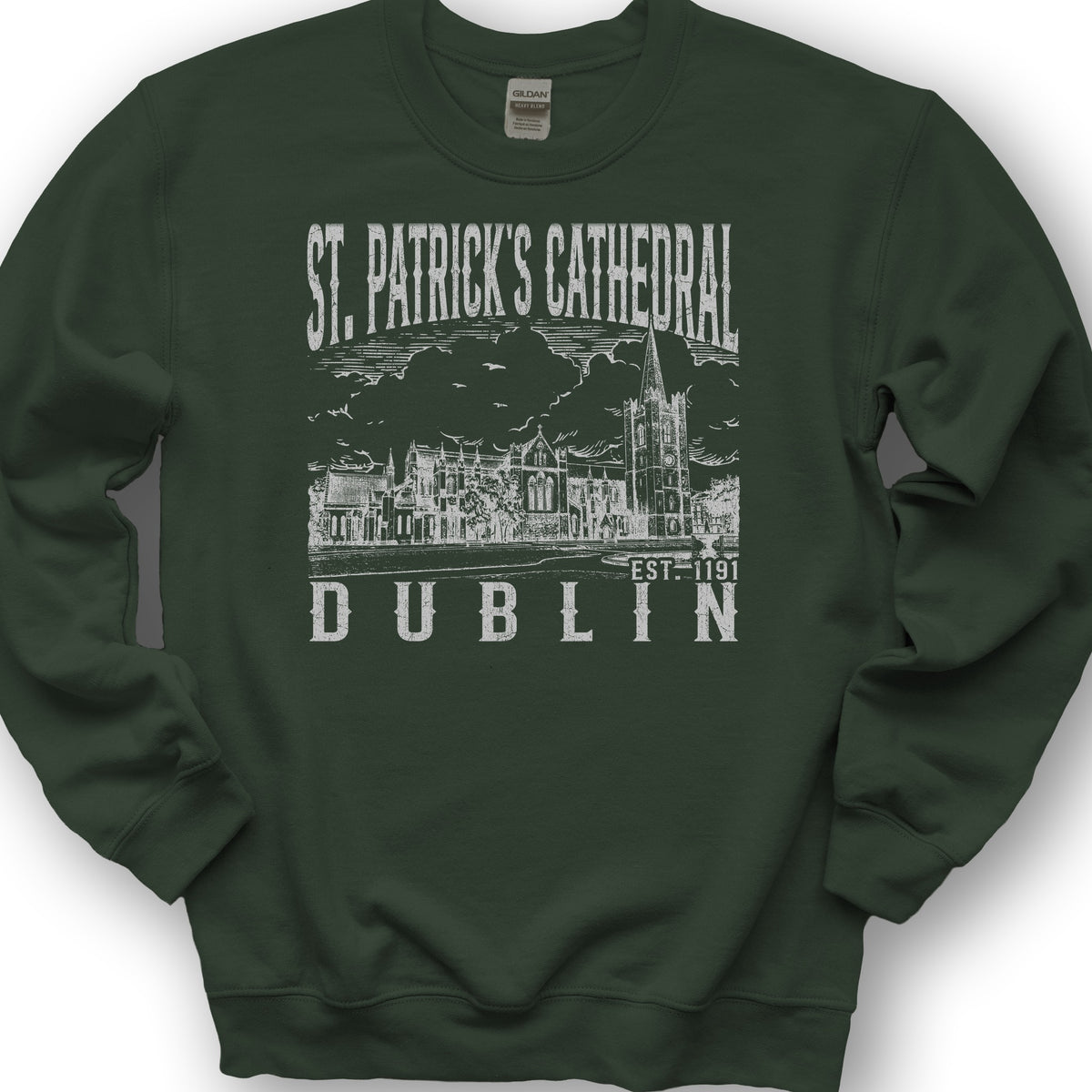 St. Patrick's Dublin Sweatshirt - Forest Green