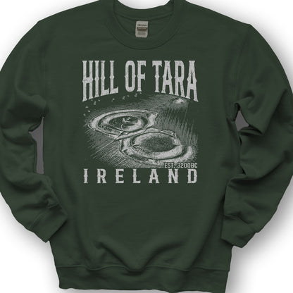 Hill of Tara Ireland Sweatshirt - Forest Green