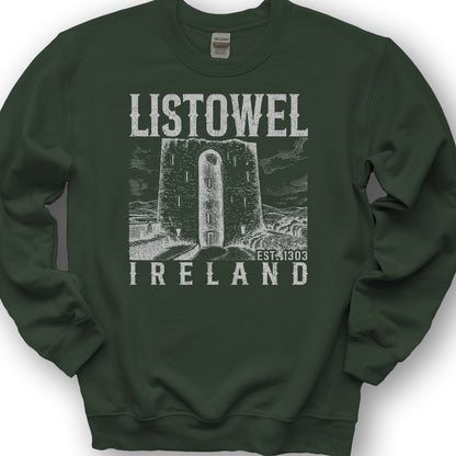 Listowel Ireland Sketch Sweatshirt - Forest Green