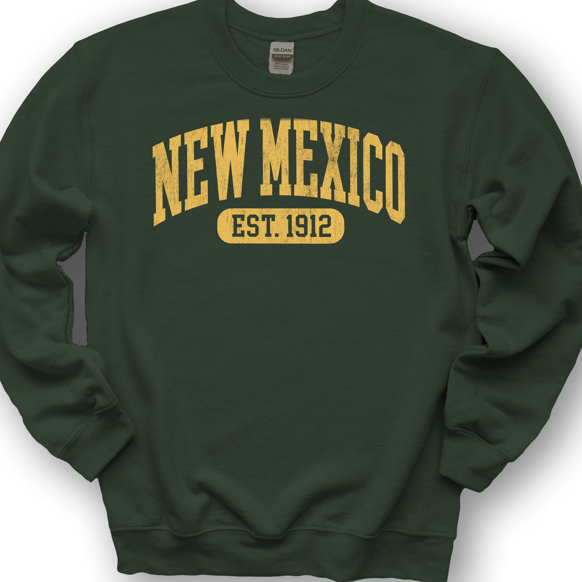 New Mexico Est 1912 Sweatshirt - Forest Green
