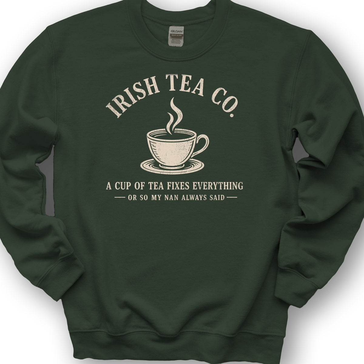 Irish Tea Company Sweatshirt - Forest Green
