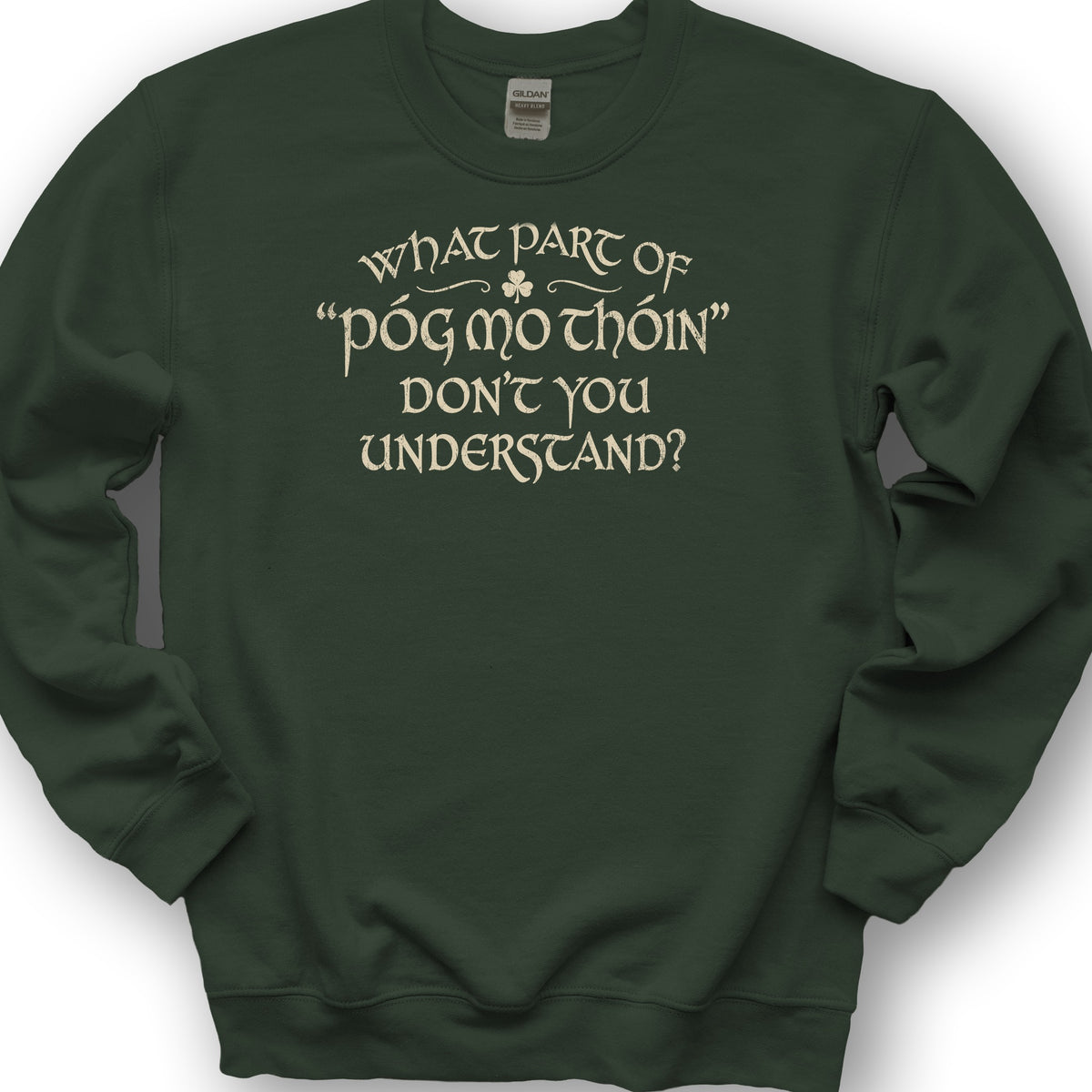 Póg Mo Thóin Understand Sweatshirt - Forest Green