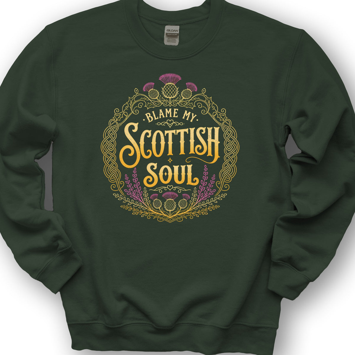 My Scottish Soul Sweatshirt - Forest Green
