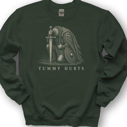 Tummy Hurts Sweatshirt - Forest Green