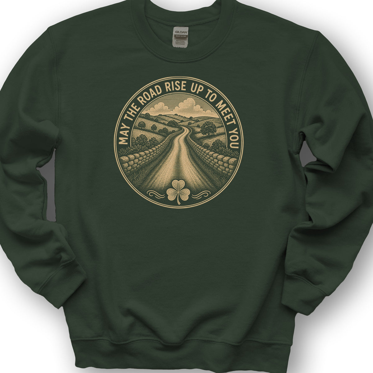 May The Road Sweatshirt - Forest Green