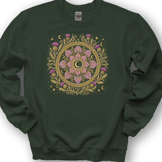 Thistle Moon Mandala Sweatshirt