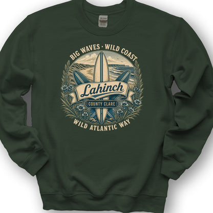 Lahinch Ireland Surf Sweatshirt