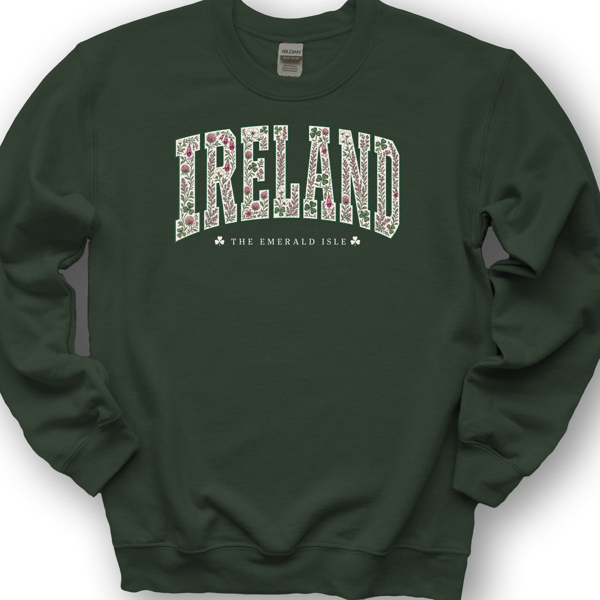 Ireland Varsity Floral Sweatshirt