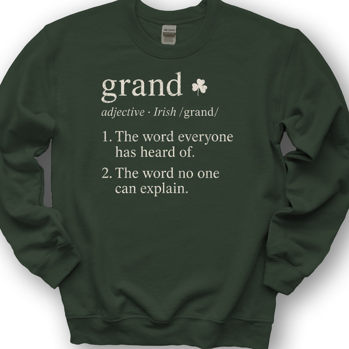 Grand Definition Sweatshirt - Forest Green