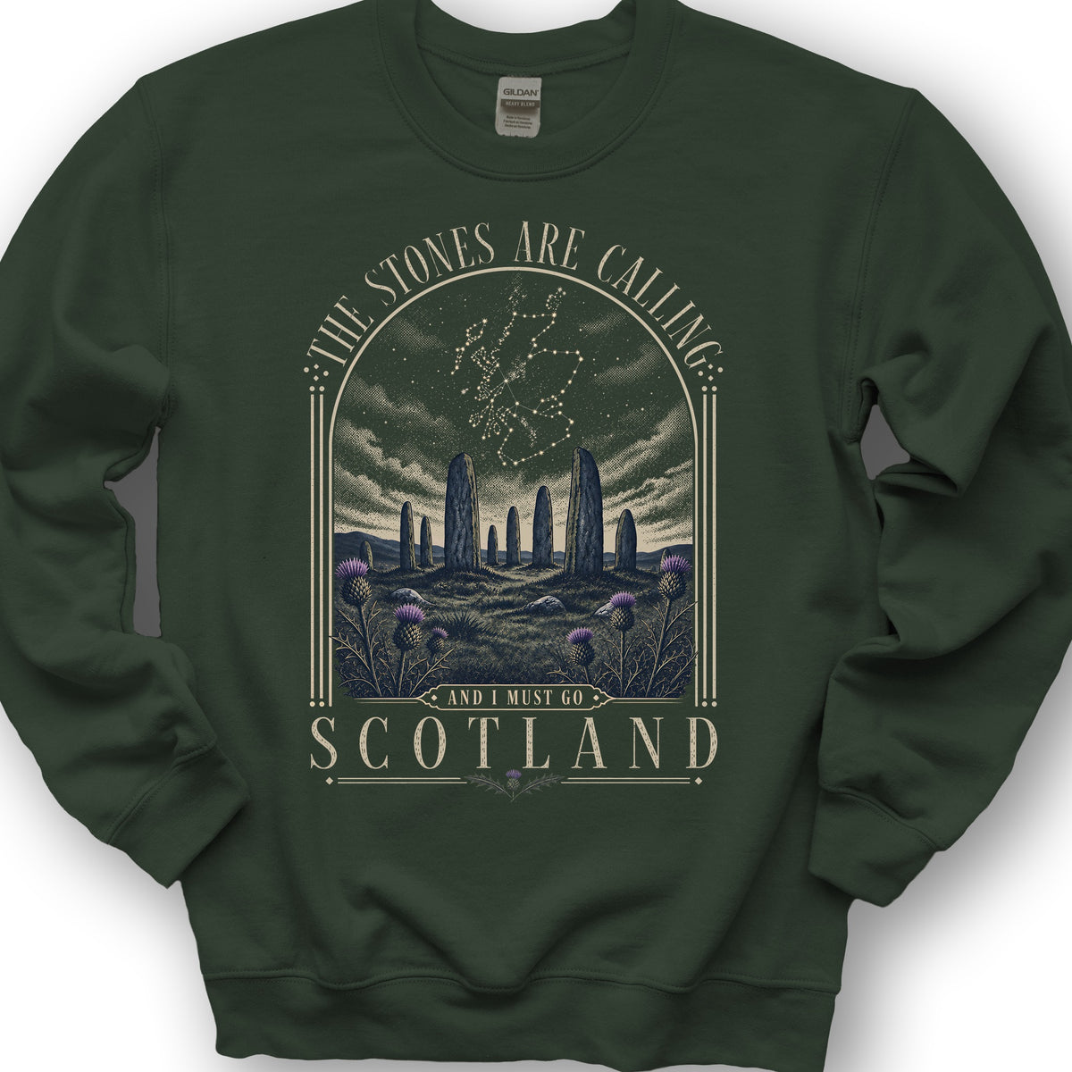Scotland Stones Calling Sweatshirt