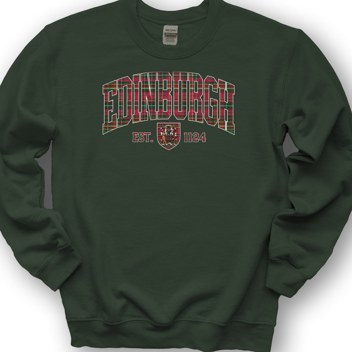 Edinburgh Varsity Sweatshirt - Forest Green