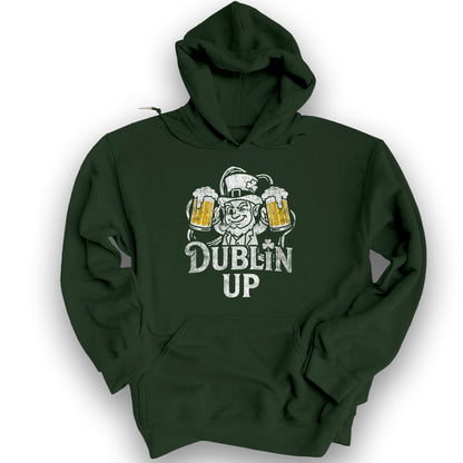 Dublin Up Hoodie - Forest Green