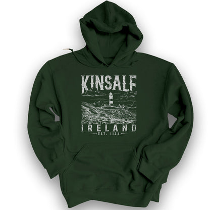 Kinsale Ireland Hoodie - Forest Green