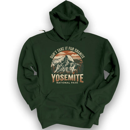 Yosemite Granite Hoodie - Forest Green