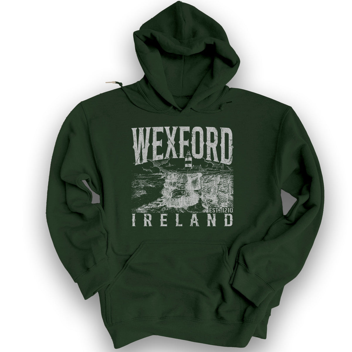 Wexford Ireland Hoodie - Forest Green