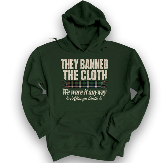 Banned the Cloth Hoodie - Forest Green