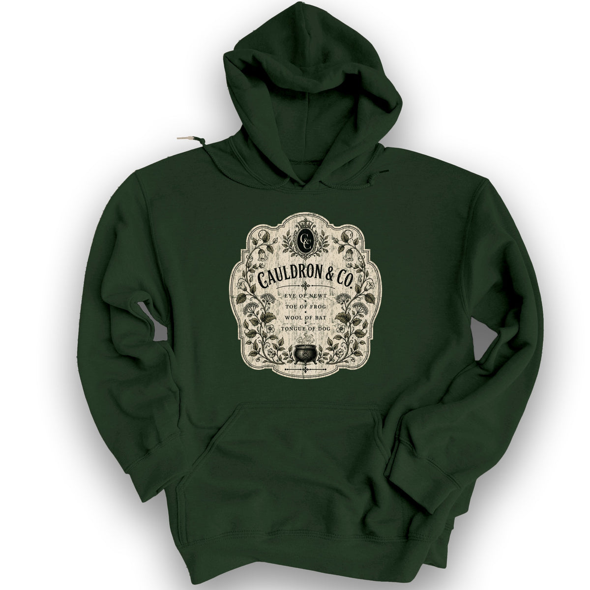 Cauldron and Co. Macbeth Hoodie - Forest Green