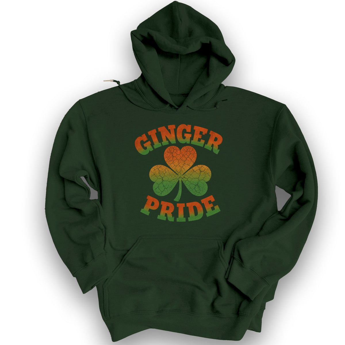 Ginger Pride Hoodie - Forest Green