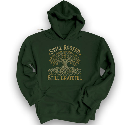 Still Rooted Hoodie - Forest Green