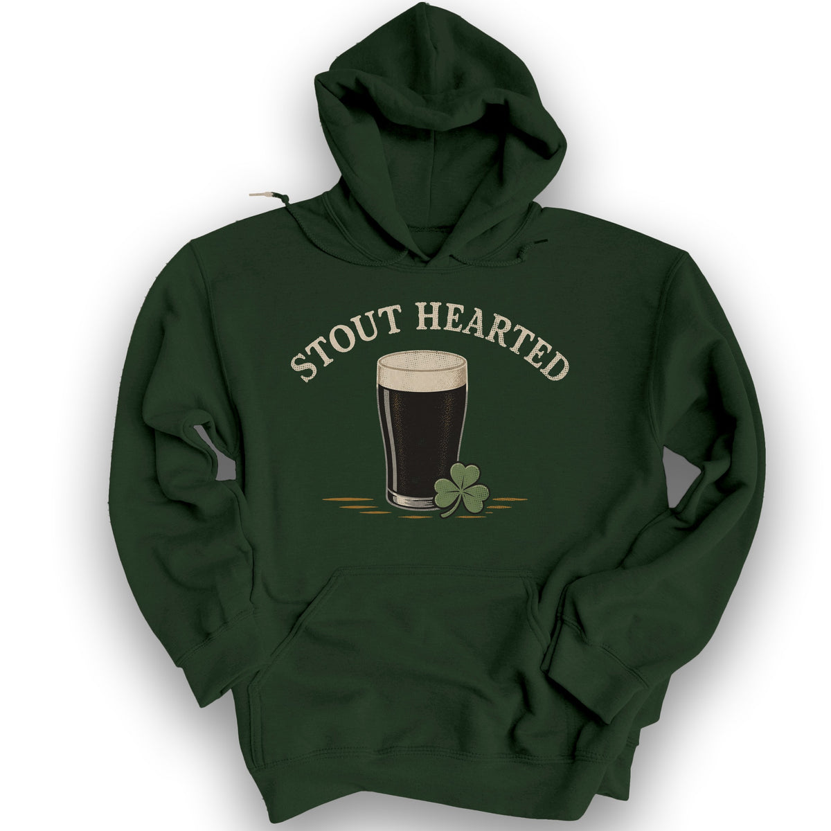Stout Hearted Hoodie - Forest Green