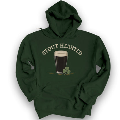 Stout Hearted Hoodie - Forest Green