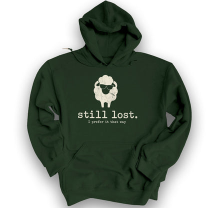 Still Lost Sheep Hoodie - Forest Green