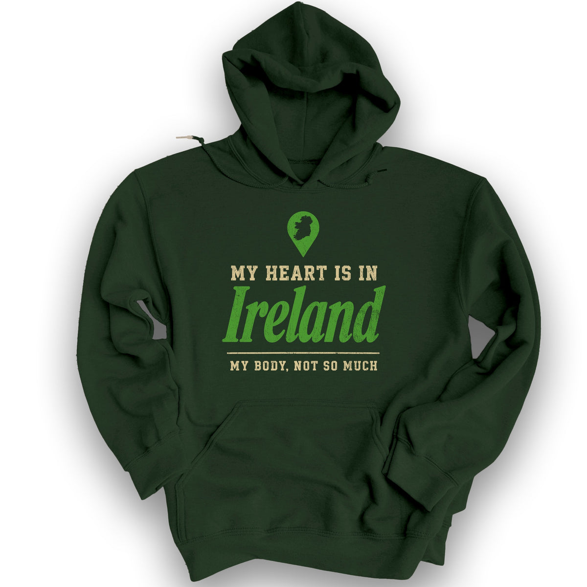 Heart Ireland Location Hoodie