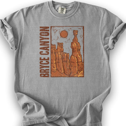 Bryce Canyon Hoodoo T-Shirt - Granite