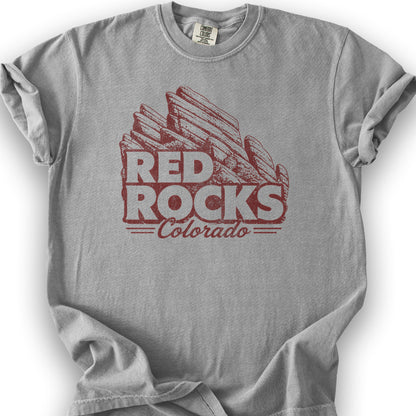 Red Rocks Vintage T-Shirt - Granite
