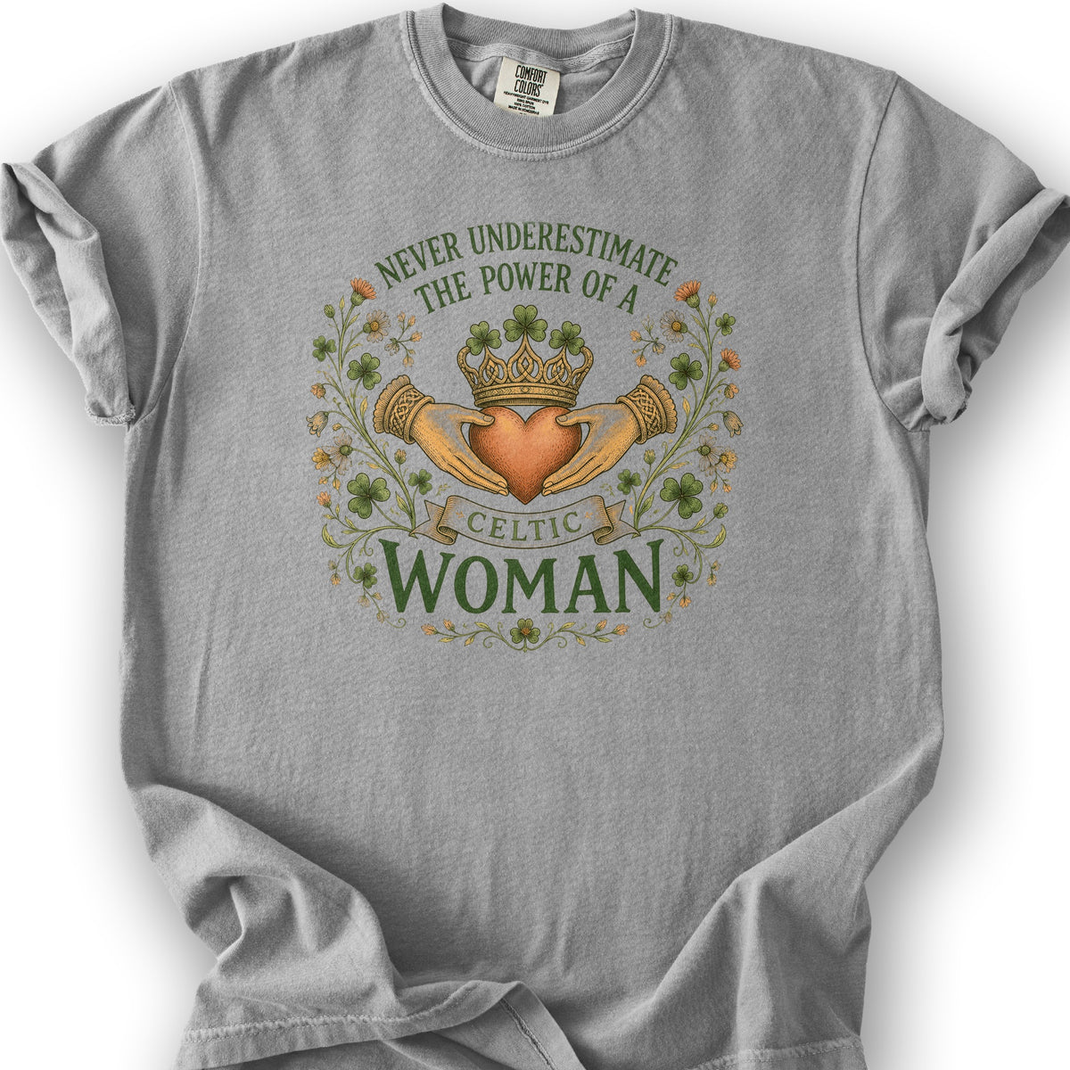 Celtic Woman Power T-Shirt - Granite