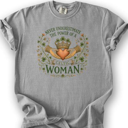 Celtic Woman Power T-Shirt - Granite