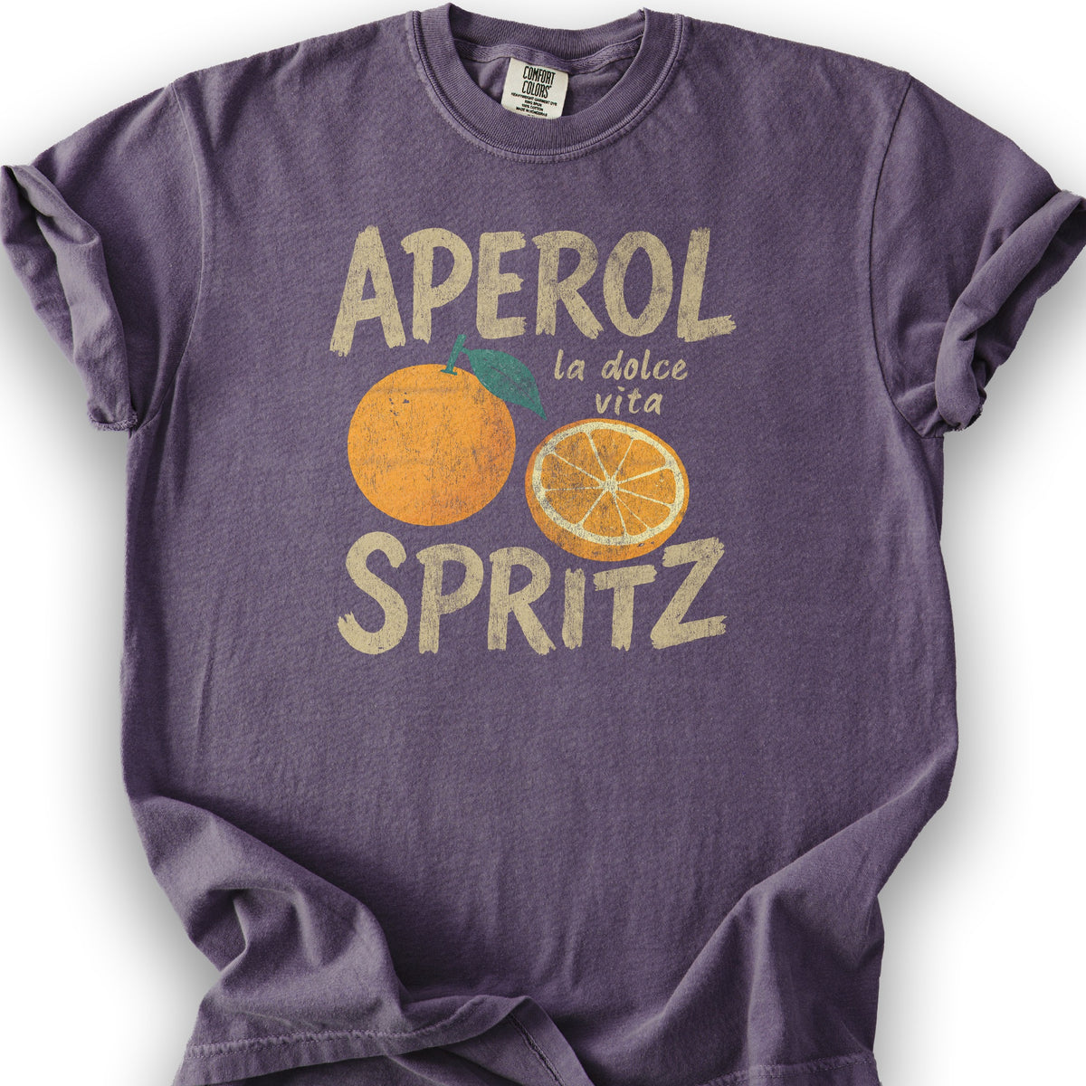 Aprel Spritz La Dolca Vita T-Shirt - Grape