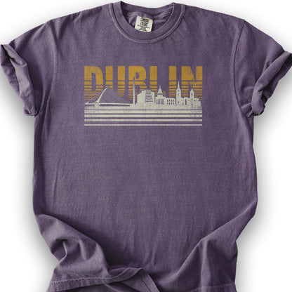 Dublin Stripes T-Shirt - Grape