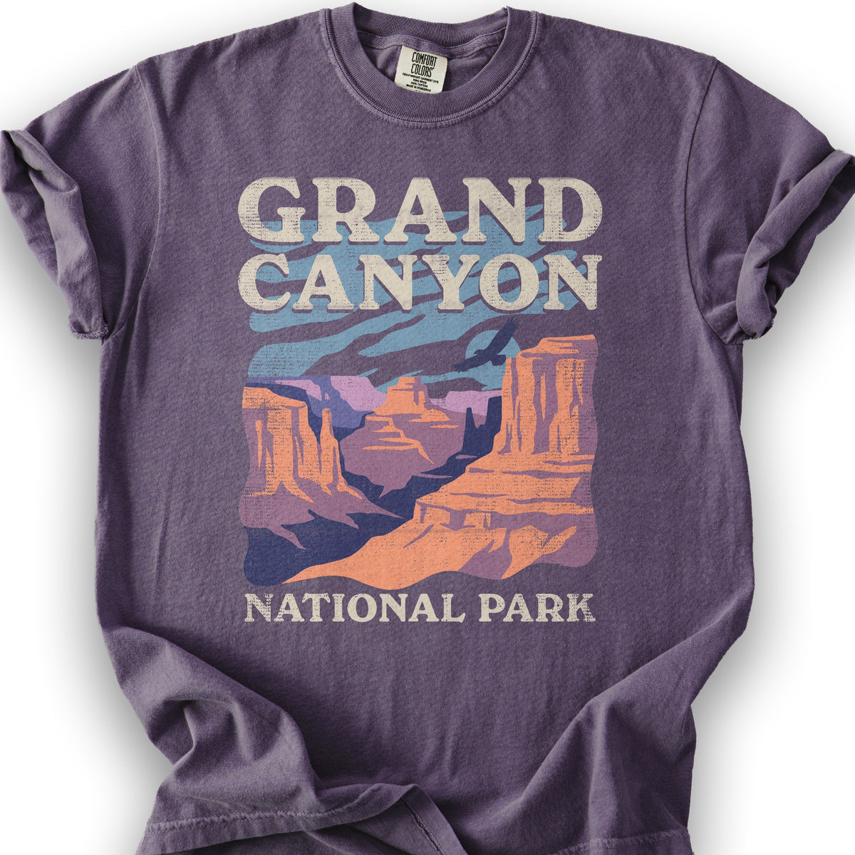 Grand Canyon Pastels T-Shirt - Grape