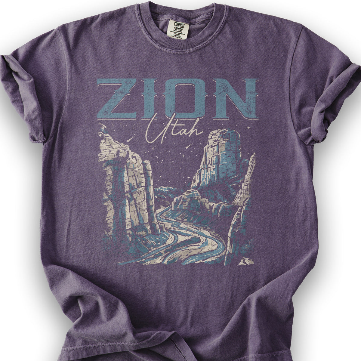 Zion Canyon T-Shirt - Grape