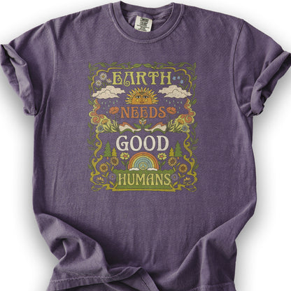 Good Humans T-Shirt - Grape
