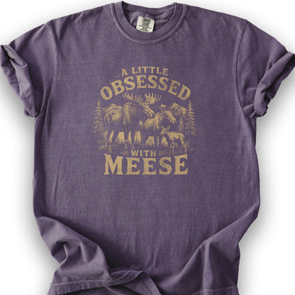 Obsessed With Meese T-Shirt - Grape