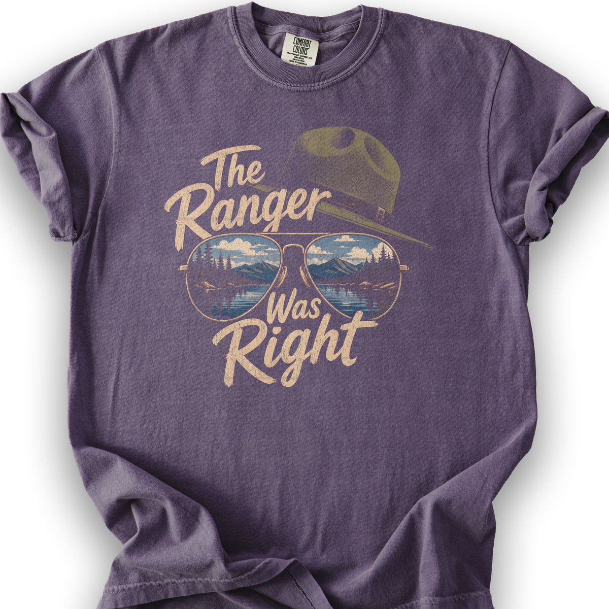 The Ranger Was Right V2 T-Shirt - Grape