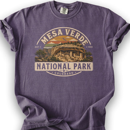 Mesa Verde Medallion T-Shirt - Grape