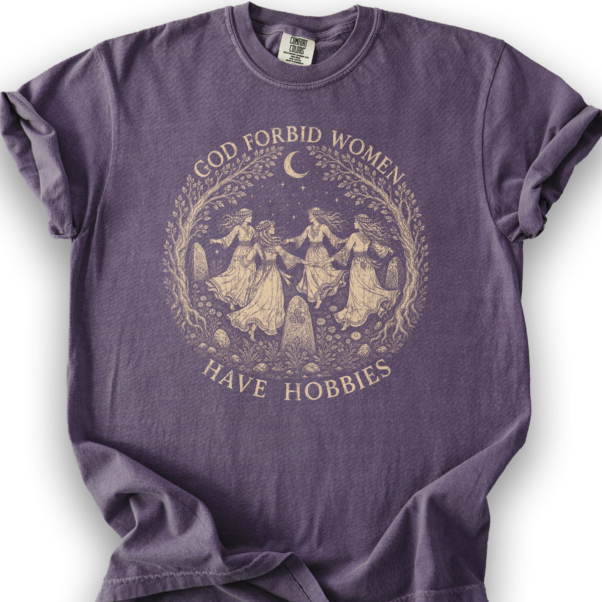 Women Hobbies T-Shirt - Grape