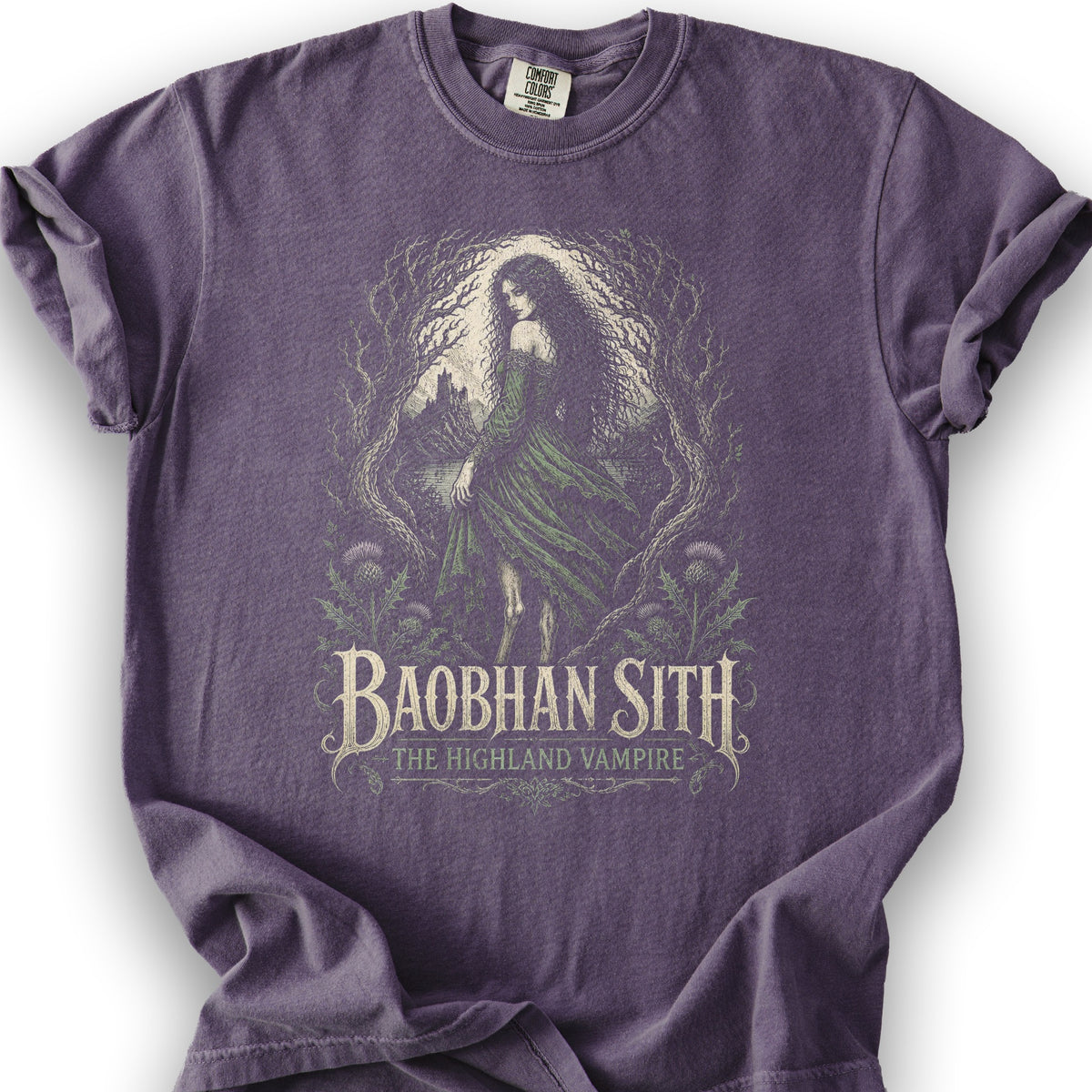 Baobhan Sith Vampire T-Shirt - Grape