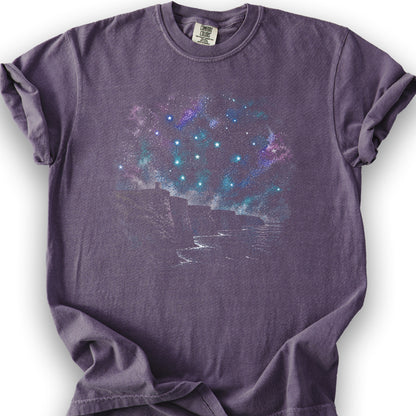 Cliffs of Moher Stars T-Shirt - Grape