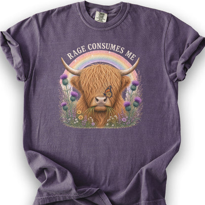 Raging Coo Rainbow T-Shirt - Grape