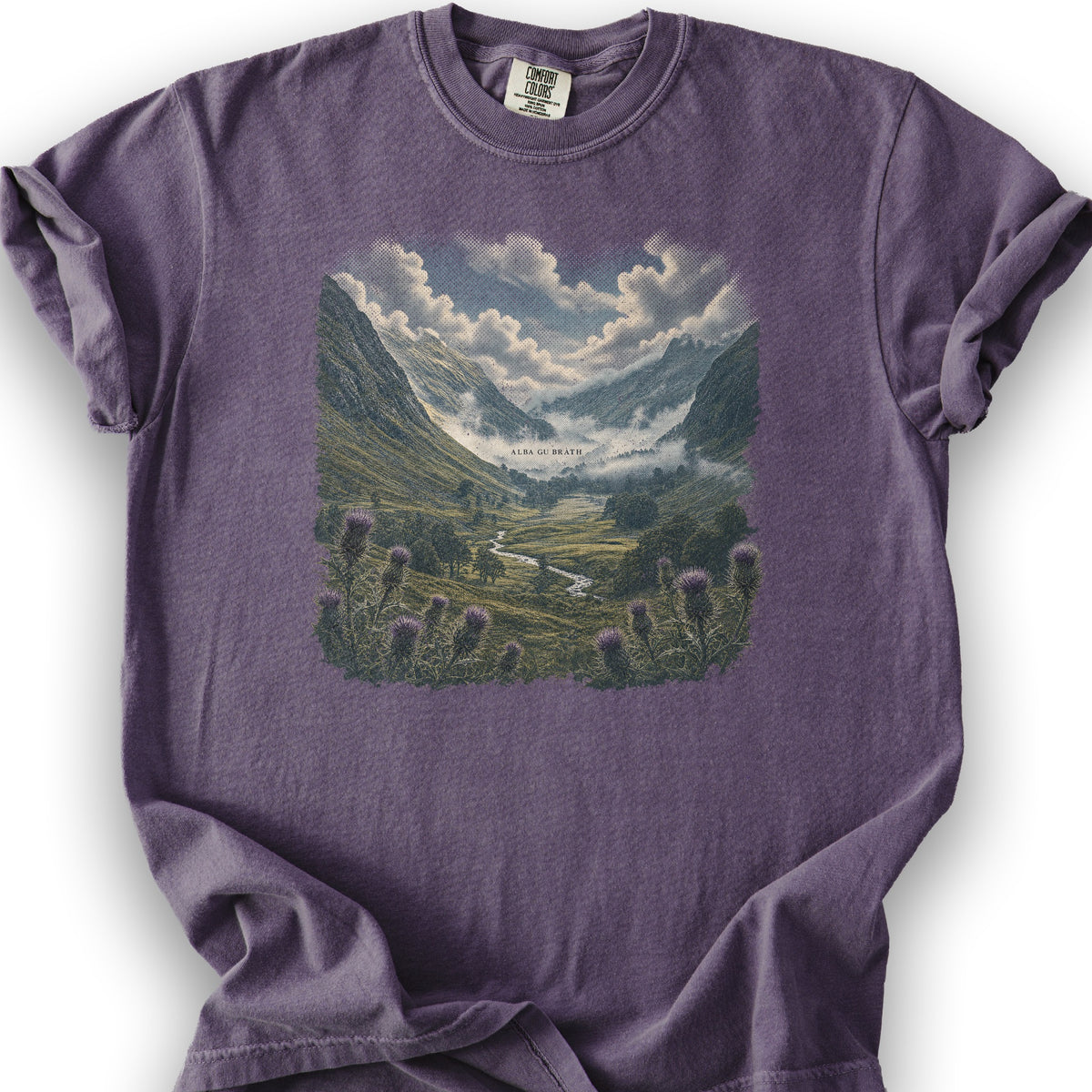 Alba Gu Bràth Glencoe T-Shirt - Grape